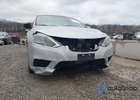 2017 Nissan Sentra Sv z USA, uszkodzony, nr VIN 3N1AB7AP1HL711694